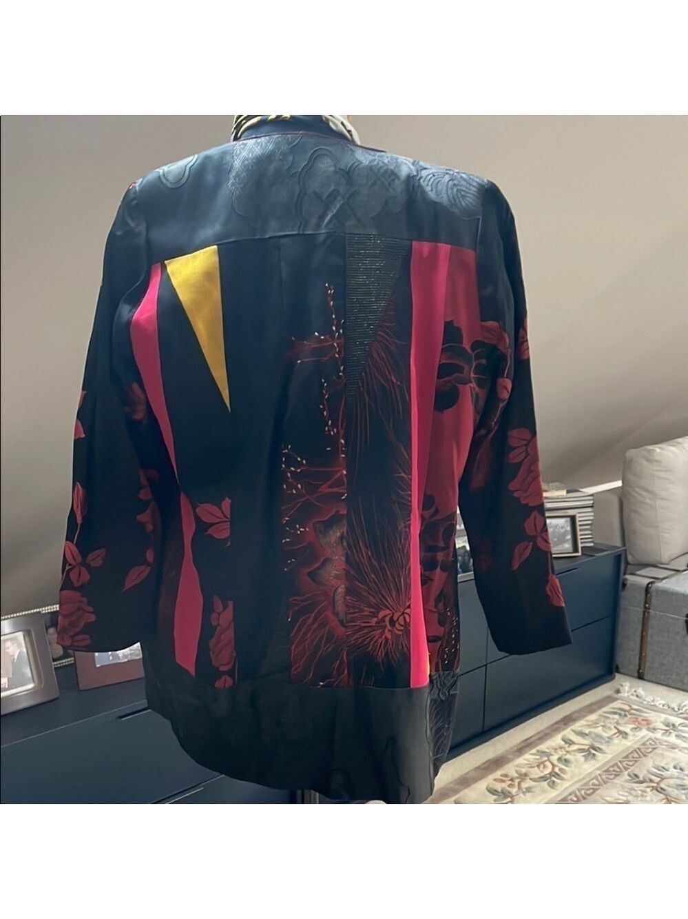 AUTHENTIC Japanese Jacket with 2 front pockets - Picture 2 of 9